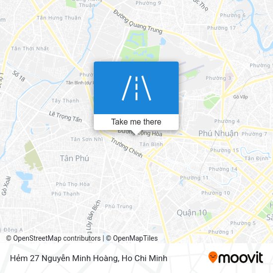 Hẻm 27 Nguyễn Minh Hoàng map