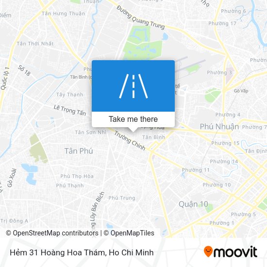Hẻm 31 Hoàng Hoa Thám map