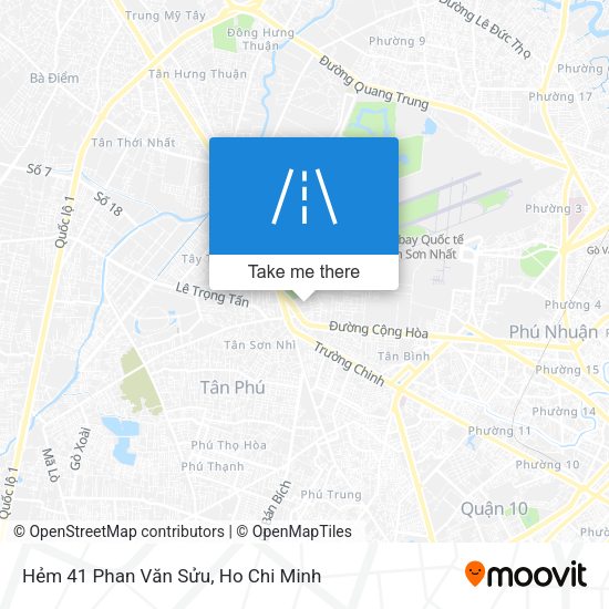 Hẻm 41 Phan Văn Sửu map