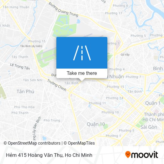 Hẻm 415 Hoàng Văn Thụ map