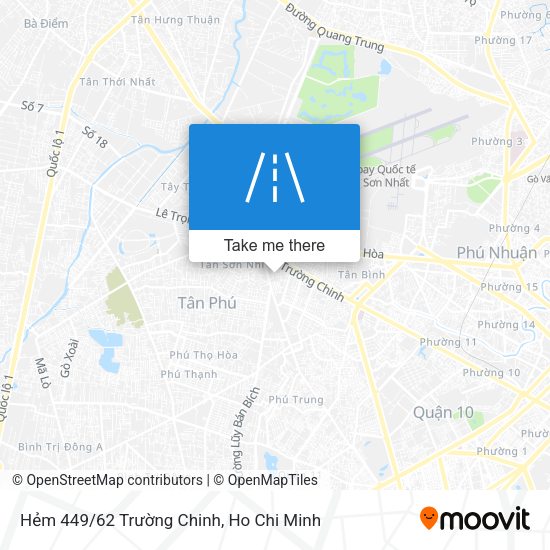 Hẻm 449/62 Trường Chinh map