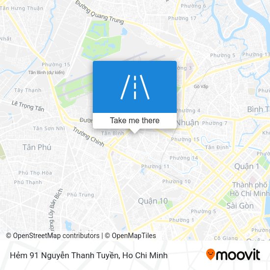 Hẻm 91 Nguyễn Thanh Tuyền map