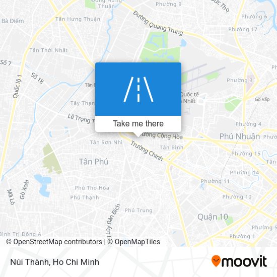 Núi Thành map