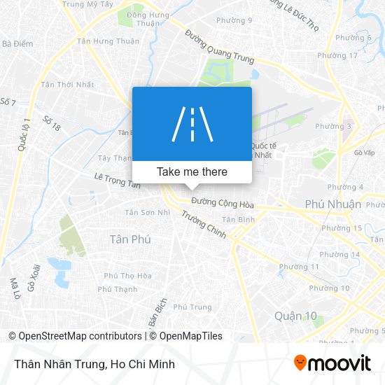 Thân Nhân Trung map