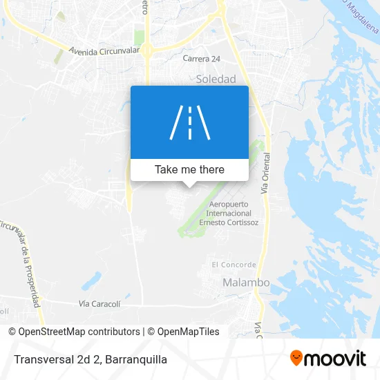 Mapa de Transversal 2d 2