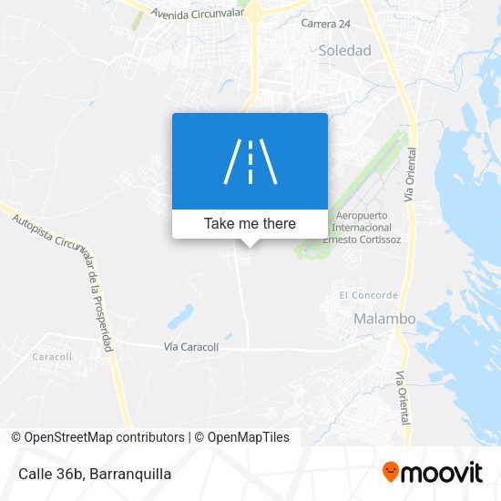 Mapa de Calle 36b