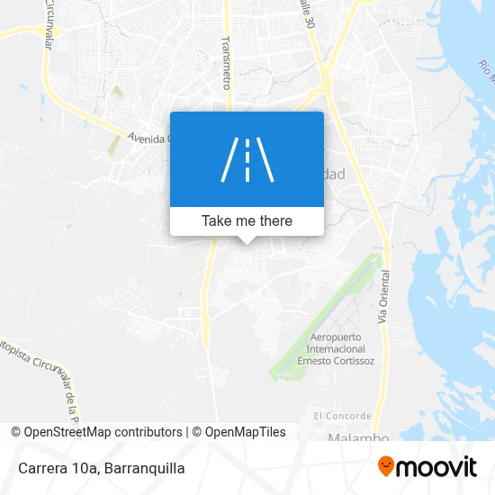 Carrera 10a map