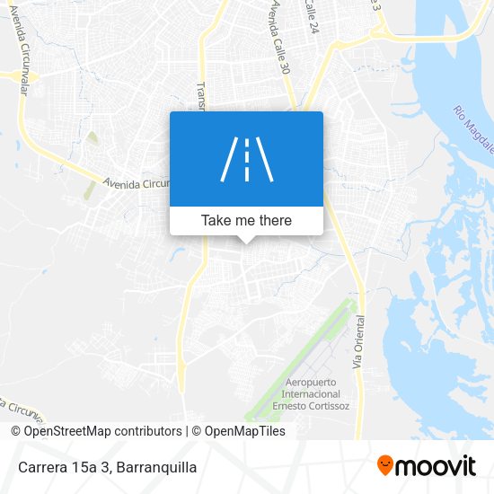 Mapa de Carrera 15a 3