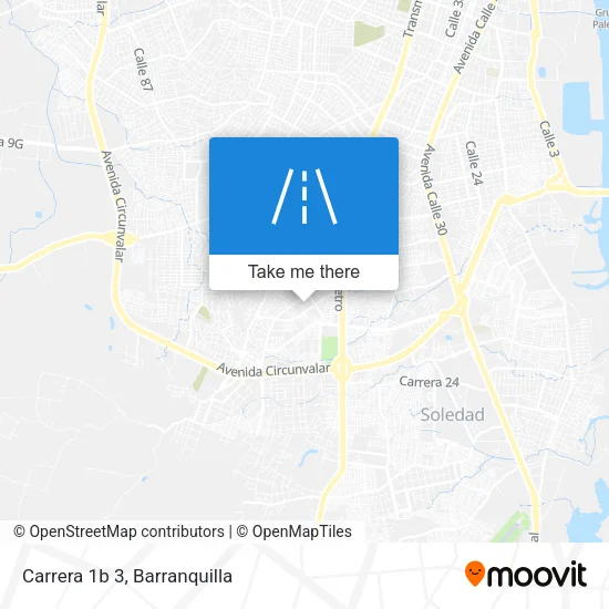 Carrera 1b 3 map