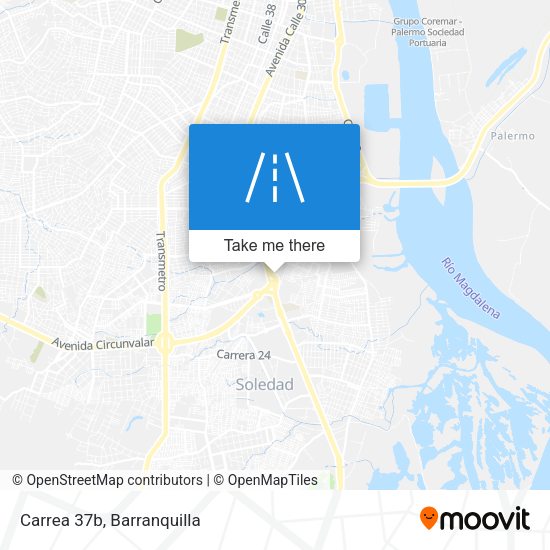 Carrea 37b map