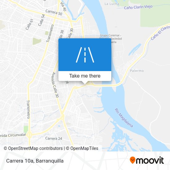 Carrera 10a map
