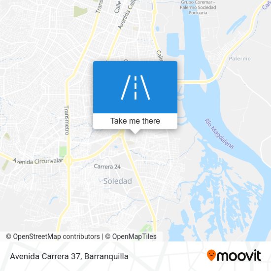 Avenida Carrera 37 map