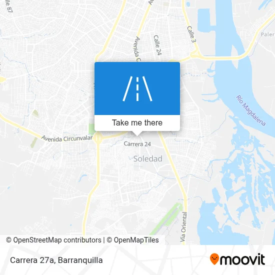 Mapa de Carrera 27a