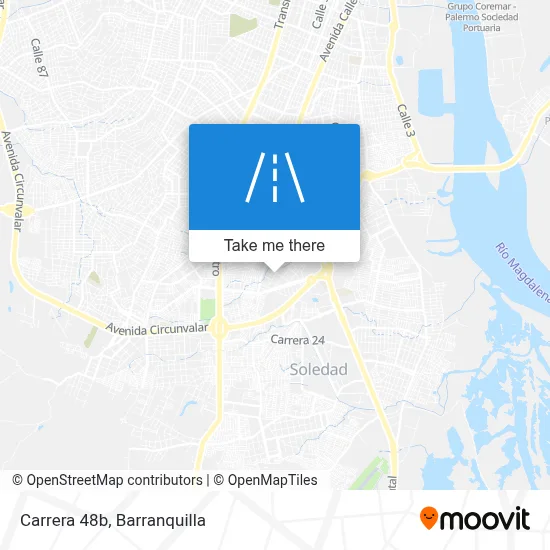 Carrera 48b map