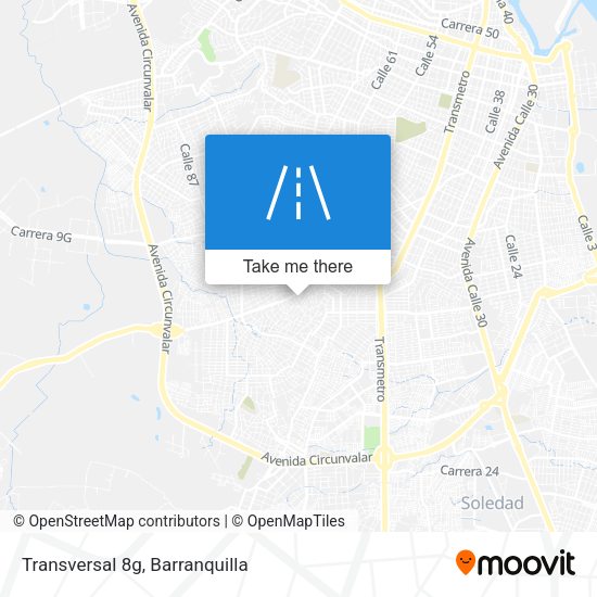 Transversal 8g map