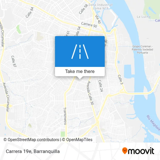 Carrera 19e map