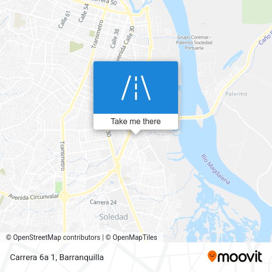 Carrera 6a 1 map