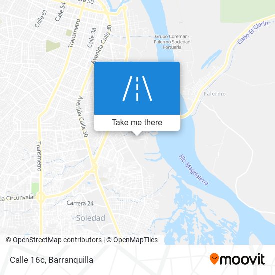 Mapa de Calle 16c