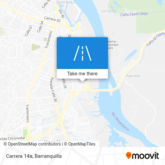 Carrera 14a map
