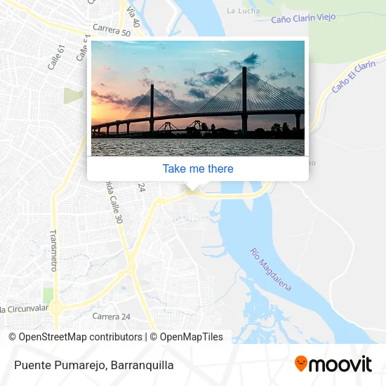 Puente Pumarejo map