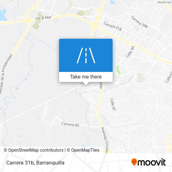 Mapa de Carrera 31b