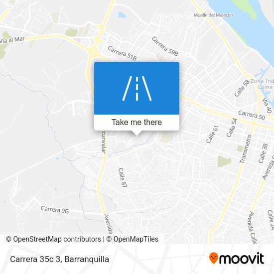 Carrera 35c 3 map