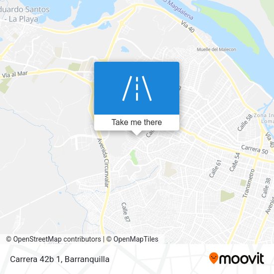 Carrera 42b 1 map