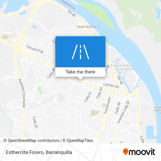 Esthercita Forero map