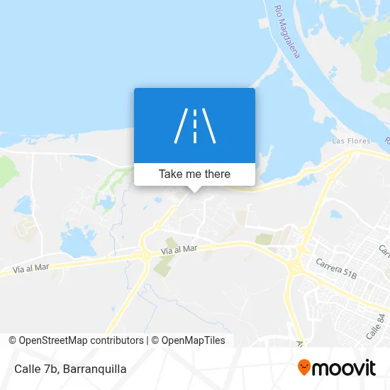 Mapa de Calle 7b