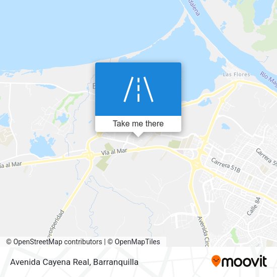 Avenida Cayena Real map