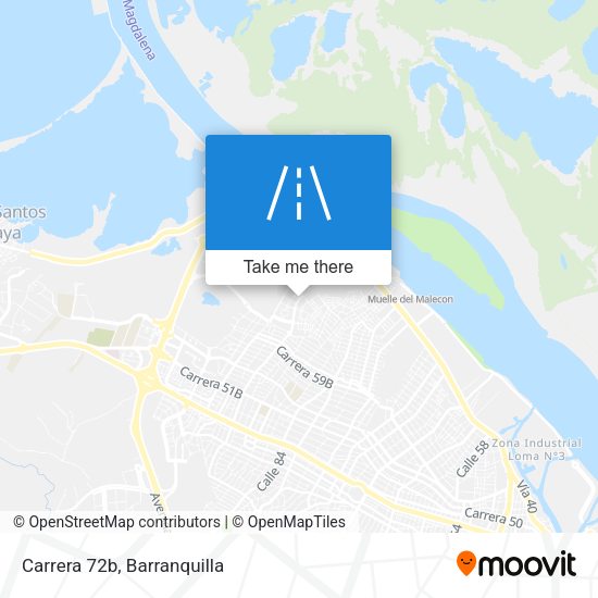Mapa de Carrera 72b