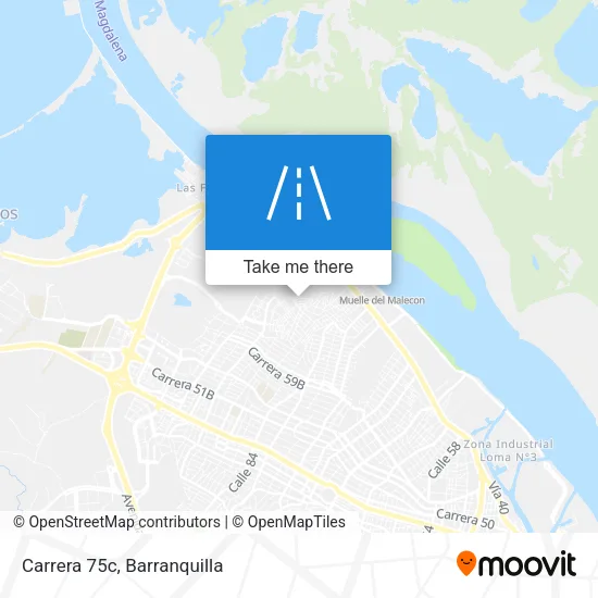 Carrera 75c map