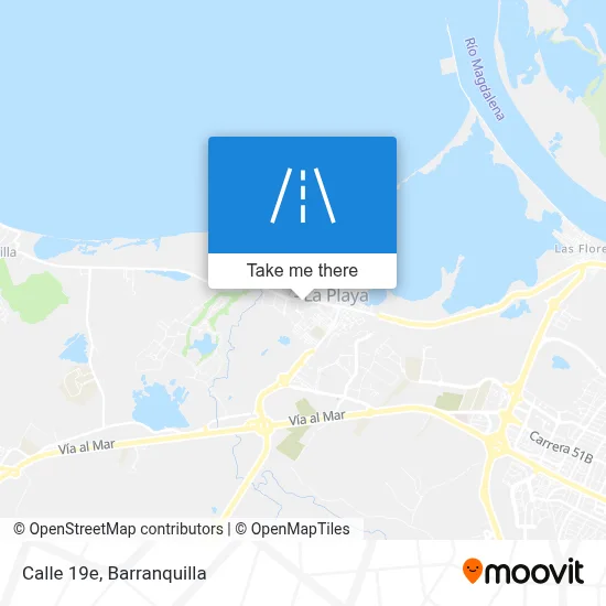 Calle 19e map
