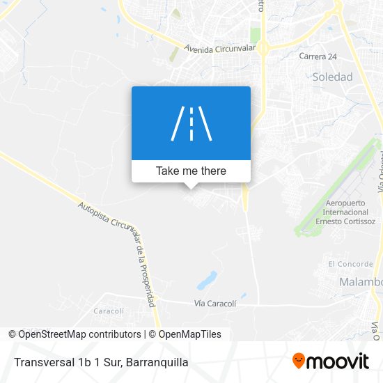 Transversal 1b 1 Sur map