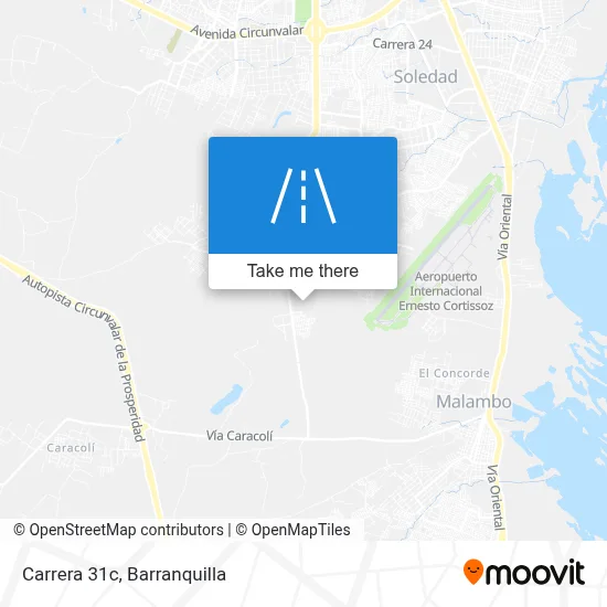 Carrera 31c map