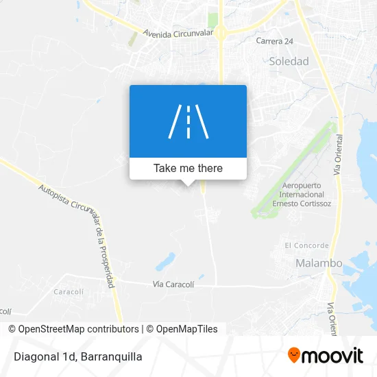 Diagonal 1d map