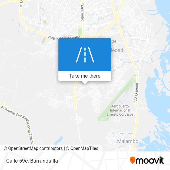 Mapa de Calle 59c
