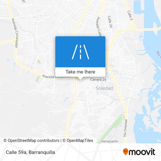 Mapa de Calle 59a