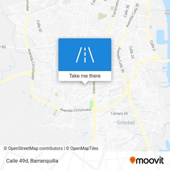 Mapa de Calle 49d