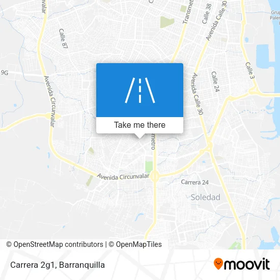 Carrera 2g1 map