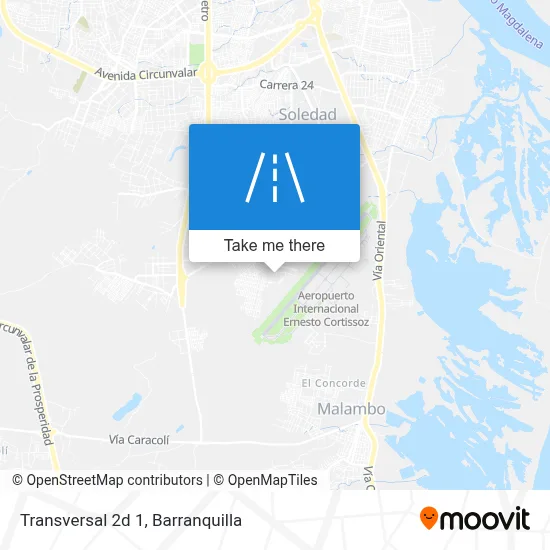 Mapa de Transversal 2d 1
