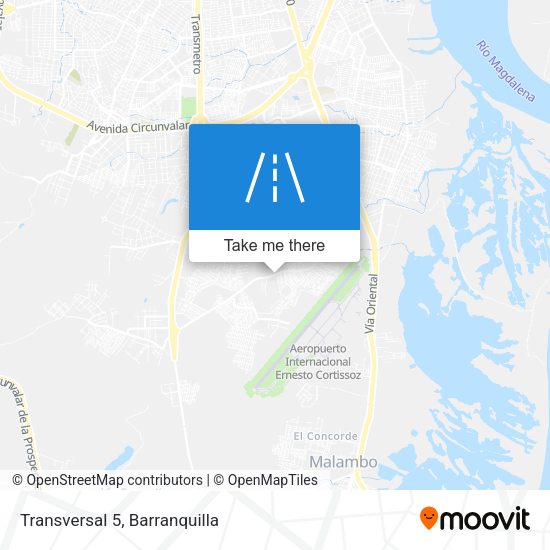 Transversal 5 map