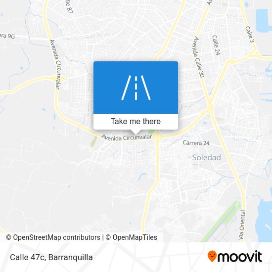 Mapa de Calle 47c