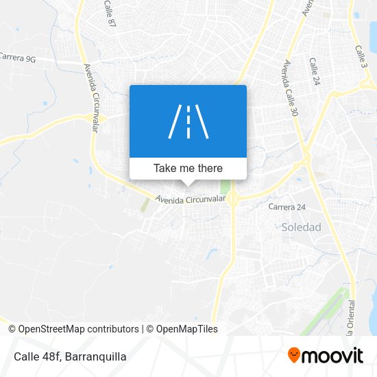 Mapa de Calle 48f