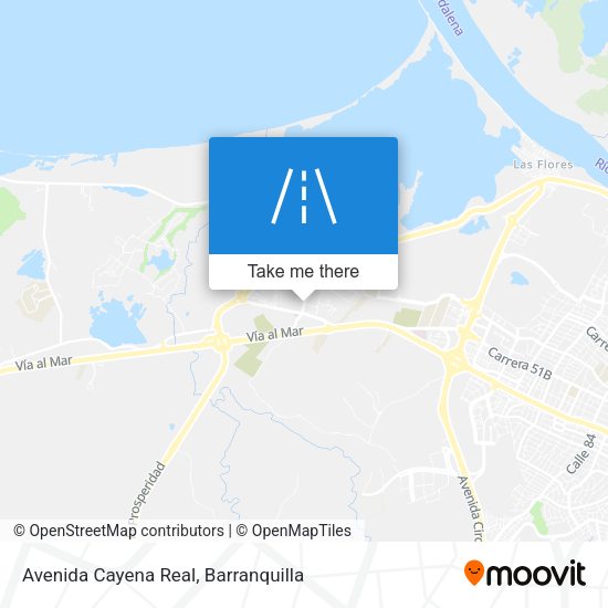 Avenida Cayena Real map