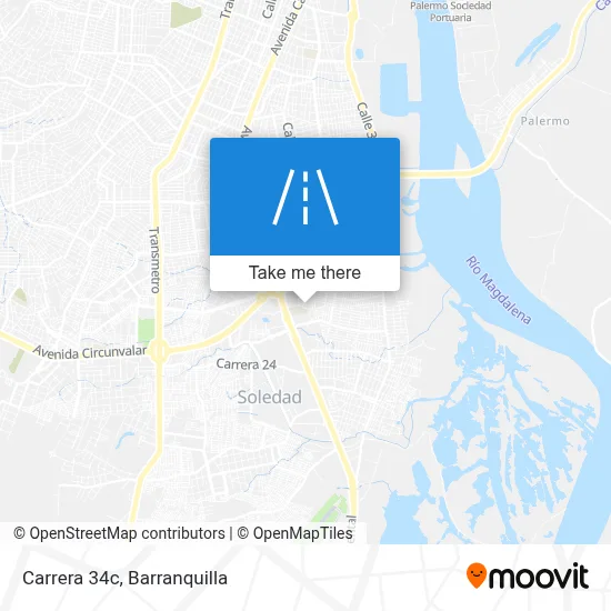 Carrera 34c map