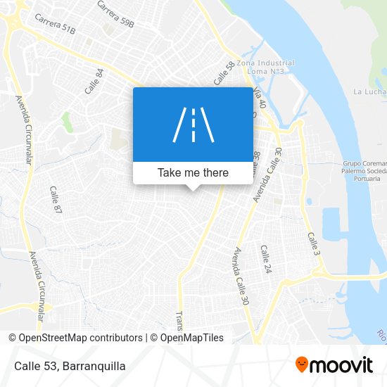 Mapa de Calle 53