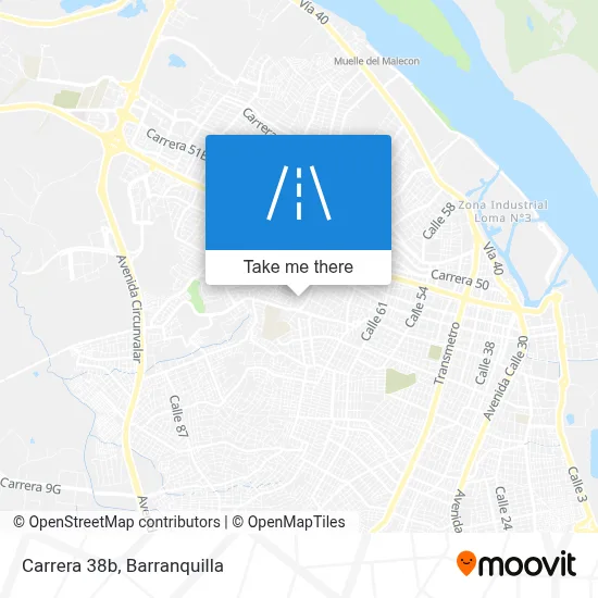 Carrera 38b map