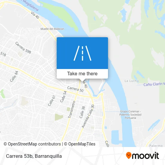 Carrera 53b map