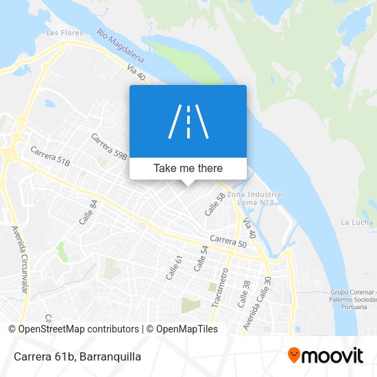 Mapa de Carrera 61b